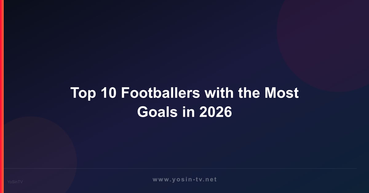 Top 10 Footballers with the Most Goals in 2026